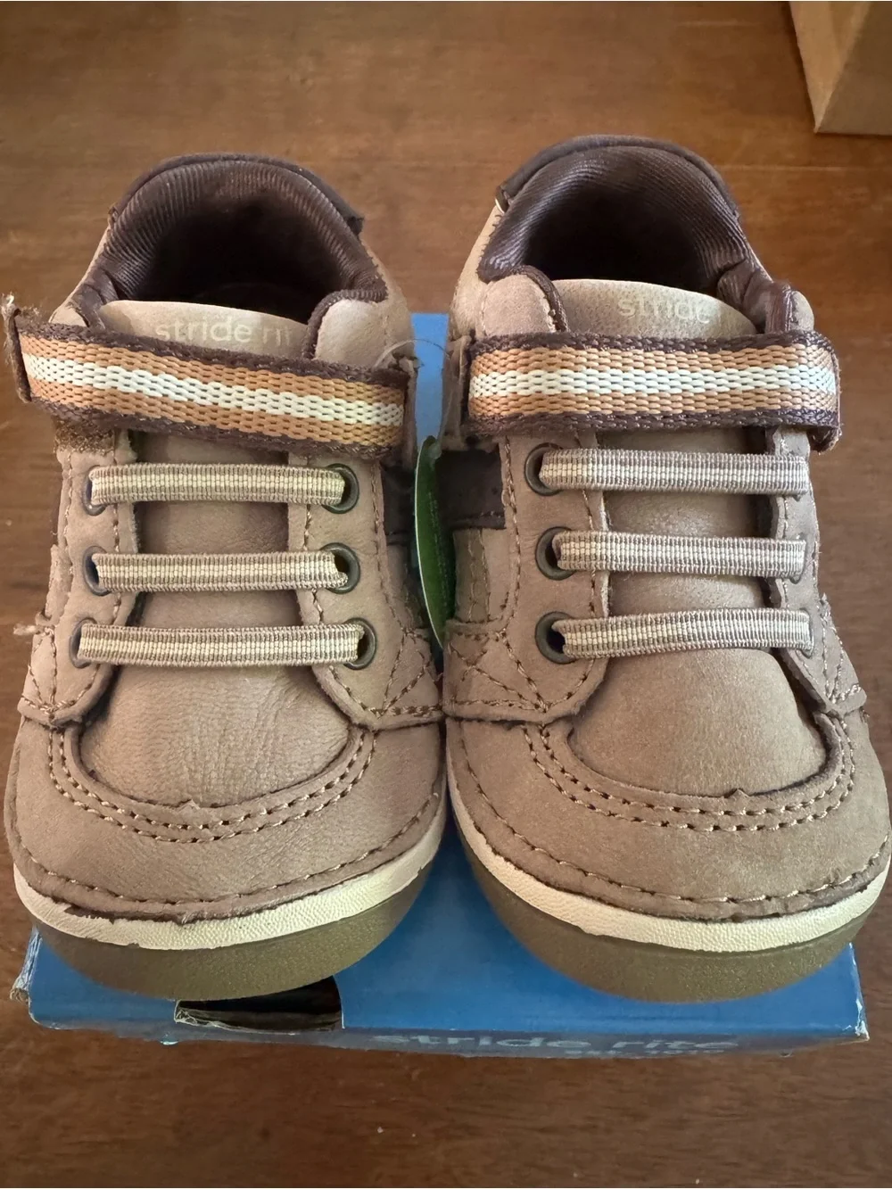 Stride Rite Toddler Casual Leather Shoes - Brown